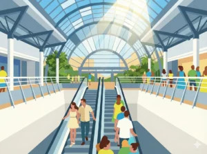 Quartier Centre Commercial Régional Créteil Soleil à Créteil