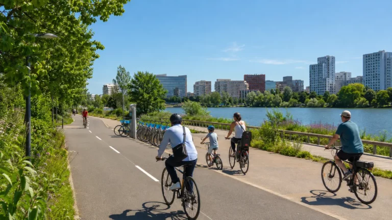 Pistes cyclables à Créteil : tour du lac, berges de la Marne, Végétale et Vélib&rsquo;