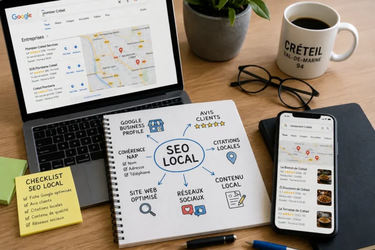 Référencement local à Créteil et dans le Val-de-Marne : comment être premier sur Google en 2026